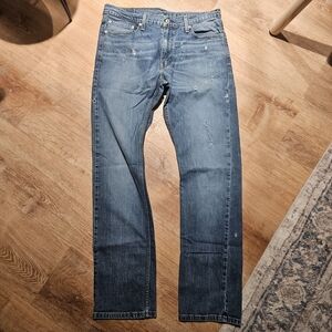 Men's Slim Jeans in Blue Levis